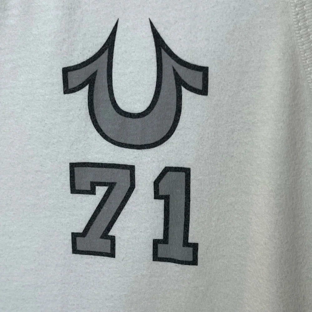 True Religion U 71 White Tank Top